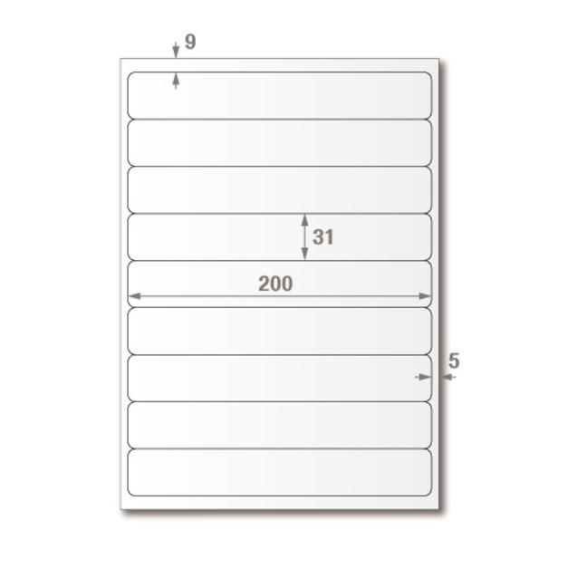 【龍德】三用電腦標籤貼紙 9格 LD-854 105張(盒) 【龍德】三用電腦標籤貼紙 9格 LD-854 105張(盒)