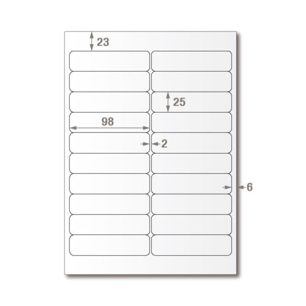 【龍德】三用電腦標籤貼紙 20格 LD-812 1000張(箱) 【龍德】三用電腦標籤貼紙 20格 LD-812 1000張(箱)