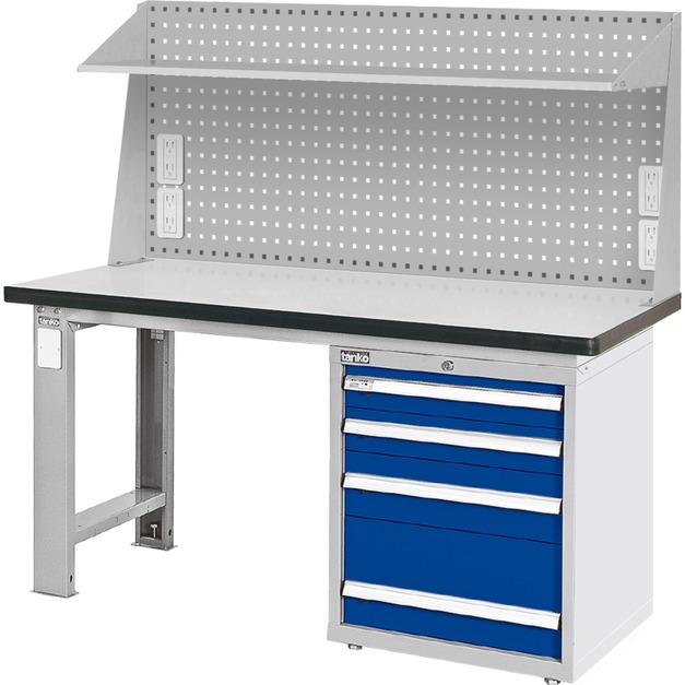 天鋼 WAS-57042 重量型工作桌 單櫃款 寬1500mm 含上架組(5) 天鋼 WAS-57042 重量型工作桌 單櫃款 寬1500mm 含上架組(5)