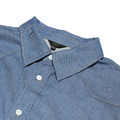 男士再生棉牛仔襯衫 - 深藍_3 男士再生棉牛仔襯衫 - 深藍_3