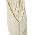 高原女士手編連帽圍巾 - 米白_2 高原女士手編連帽圍巾 - 米白_2