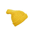 青海手捻羊毛手編帽 - 明黄_2 青海手捻羊毛手編帽 - 明黄_2