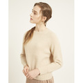 草原女士氂牛絨針織毛衣 - 米白 草原女士氂牛絨針織毛衣 - 米白