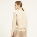 草原女士氂牛絨針織毛衣 - 米白_3 草原女士氂牛絨針織毛衣 - 米白_3