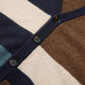 極地之旅男士撞色氂牛絨針織開衫-藏藍/黄褐/米白/松石藍_5 極地之旅男士撞色氂牛絨針織開衫-藏藍/黄褐/米白/松石藍_5