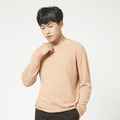 香巴拉男士圓領氂牛絨上衣 - 裸橘 香巴拉男士圓領氂牛絨上衣 - 裸橘
