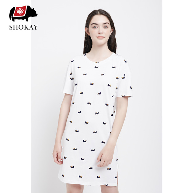 尋繹環保棉小氂牛家居上衣 - 米白 尋繹環保棉小氂牛家居上衣 - 米白