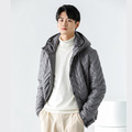 男士絎縫連帽外套-銀灰_1 男士絎縫連帽外套-銀灰_1