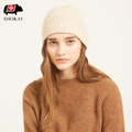 草原針織絞花帽子 - 米白 草原針織絞花帽子 - 米白