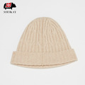 草原針織絞花帽子 - 米白_2 草原針織絞花帽子 - 米白_2