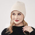 草原氂牛絨針織毛帽-米白_1 草原氂牛絨針織毛帽-米白_1