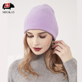 草原氂牛絨針織毛帽-香芋紫 草原氂牛絨針織毛帽-香芋紫