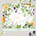 【Meow Illustration】2025香氣記憶水彩植物插畫桌暦_3 【Meow Illustration】2025香氣記憶水彩植物插畫桌暦_3