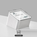 鋁合金迷你標價牌 3×3 公分|黑銀玫瑰金 立放平放 晶透面板_3 鋁合金迷你標價牌 3×3 公分|黑銀玫瑰金 立放平放 晶透面板_3