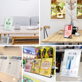 T 型 L 型桌牌 塑膠菜單架|直式 A4 A5 A6 黑白底座 透明面板_5 T 型 L 型桌牌 塑膠菜單架|直式 A4 A5 A6 黑白底座 透明面板_5