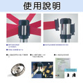 壁掛式伸縮圍欄 紅龍柱|2米 4米 5米 鋁合金掛牆款_2 壁掛式伸縮圍欄 紅龍柱|2米 4米 5米 鋁合金掛牆款_2