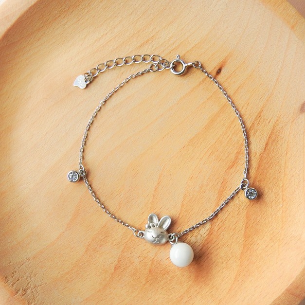 小兔子手鍊-母乳飾品-手鍊 小兔子手鍊-母乳飾品-手鍊