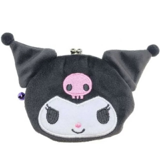 酷洛米 絨毛造型口金零錢包 (大臉款) 酷洛米 絨毛造型口金零錢包 (大臉款)