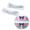 三麗鷗 方形樹脂髮夾2入組 Hello Kitty 美樂蒂 大耳狗 酷洛米 帕恰狗_4 三麗鷗 方形樹脂髮夾2入組 Hello Kitty 美樂蒂 大耳狗 酷洛米 帕恰狗_4