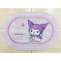 Sanrio 三麗鷗 橢圓刮泥絲圈地墊 Kitty 美樂蒂 酷洛米_4 Sanrio 三麗鷗 橢圓刮泥絲圈地墊 Kitty 美樂蒂 酷洛米_4