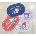 Sanrio 三麗鷗 橢圓刮泥絲圈地墊 Kitty 美樂蒂 酷洛米 Sanrio 三麗鷗 橢圓刮泥絲圈地墊 Kitty 美樂蒂 酷洛米