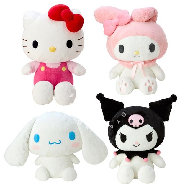 ▲獨家特價 三麗鷗 大型絨毛玩偶娃娃 3L (經典款) Kitty 美樂蒂 酷洛米