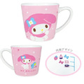 三麗鷗 陶瓷馬克杯 220ml (半身刻度款) Kitty 帕恰狗 酷洛米_2 三麗鷗 陶瓷馬克杯 220ml (半身刻度款) Kitty 帕恰狗 酷洛米_2