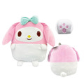 Sanrio 三麗鷗 絨布玩偶抱枕 (圓滾角色款) Kitty 美樂蒂 大耳狗_7 Sanrio 三麗鷗 絨布玩偶抱枕 (圓滾角色款) Kitty 美樂蒂 大耳狗_7