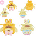 Sanrio 三麗鷗 絨毛造型束口袋2入組 (小兔仙子蛋蛋の幸福) Kitty 酷洛米 大耳狗_3 Sanrio 三麗鷗 絨毛造型束口袋2入組 (小兔仙子蛋蛋の幸福) Kitty 酷洛米 大耳狗_3