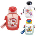Skater 彈蓋胖胖吸管水壺 附背帶 530ml (角色款) Kitty 寶可夢 汪汪隊 Skater 彈蓋胖胖吸管水壺 附背帶 530ml (角色款) Kitty 寶可夢 汪汪隊