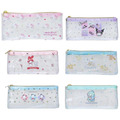 Sanrio 三麗鷗 PVC透明網格拉鏈筆袋 (滿版款) Kitty 酷洛米 大耳狗 Sanrio 三麗鷗 PVC透明網格拉鏈筆袋 (滿版款) Kitty 酷洛米 大耳狗