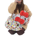 Sanrio 三麗鷗 Hello Kitty 造型大臉玩偶靠墊 (50週年 滿版花紋款)_3 Sanrio 三麗鷗 Hello Kitty 造型大臉玩偶靠墊 (50週年 滿版花紋款)_3