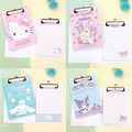 Sanrio 三麗鷗 夾板便條紙 Kitty 美樂蒂 酷洛米 大耳狗 Sanrio 三麗鷗 夾板便條紙 Kitty 美樂蒂 酷洛米 大耳狗