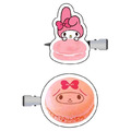 Sanrio 三麗鷗 造型髮夾2入組 (馬卡龍款) Kitty 美樂蒂 酷洛米 布丁狗_2 Sanrio 三麗鷗 造型髮夾2入組 (馬卡龍款) Kitty 美樂蒂 酷洛米 布丁狗_2
