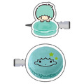 Sanrio 三麗鷗 造型髮夾2入組 (馬卡龍款) Kitty 美樂蒂 酷洛米 布丁狗_7 Sanrio 三麗鷗 造型髮夾2入組 (馬卡龍款) Kitty 美樂蒂 酷洛米 布丁狗_7