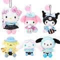Sanrio 三麗鷗 絨毛玩偶吊飾 (夢幻旅行) Kitty 美樂蒂 酷洛米 布丁狗 Sanrio 三麗鷗 絨毛玩偶吊飾 (夢幻旅行) Kitty 美樂蒂 酷洛米 布丁狗