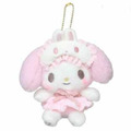 Sanrio 三麗鷗 絨毛玩偶吊飾 (眼罩款) Kitty 美樂蒂 酷洛米 布丁狗_2 Sanrio 三麗鷗 絨毛玩偶吊飾 (眼罩款) Kitty 美樂蒂 酷洛米 布丁狗_2