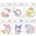 Sanrio 三麗鷗 防水透明貼紙 (音樂時間) Kitty 美樂蒂 酷洛米 布丁狗 Sanrio 三麗鷗 防水透明貼紙 (音樂時間) Kitty 美樂蒂 酷洛米 布丁狗
