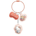 Sanrio 三麗鷗 皮質三連鑰匙圈 (眨眼款) Kitty 美樂蒂 酷洛米 大耳狗_1 Sanrio 三麗鷗 皮質三連鑰匙圈 (眨眼款) Kitty 美樂蒂 酷洛米 大耳狗_1