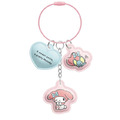Sanrio 三麗鷗 皮質三連鑰匙圈 (眨眼款) Kitty 美樂蒂 酷洛米 大耳狗_3 Sanrio 三麗鷗 皮質三連鑰匙圈 (眨眼款) Kitty 美樂蒂 酷洛米 大耳狗_3