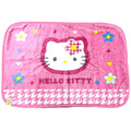 Sanrio 三麗鷗 絨毛披肩毛毯 100x70cm (復古千鳥格) Kitty 大耳狗 酷洛米_1 Sanrio 三麗鷗 絨毛披肩毛毯 100x70cm (復古千鳥格) Kitty 大耳狗 酷洛米_1