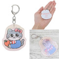 Sanrio 三麗鷗 x 轉生貓咪的大叔 壓克力2D變圖鑰匙圈 Kitty 美樂蒂 人魚漢頓_1 Sanrio 三麗鷗 x 轉生貓咪的大叔 壓克力2D變圖鑰匙圈 Kitty 美樂蒂 人魚漢頓_1