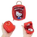 Sanrio 三麗鷗 皮質窗口小物收納包附扣環 Kitty 美樂蒂 哆啦A夢_1 Sanrio 三麗鷗 皮質窗口小物收納包附扣環 Kitty 美樂蒂 哆啦A夢_1