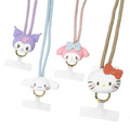 Sanrio 三麗鷗 造型手機扣環附掛繩 (大臉款) Kitty 大耳狗 酷洛米 Sanrio 三麗鷗 造型手機扣環附掛繩 (大臉款) Kitty 大耳狗 酷洛米