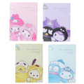 Sanrio 三麗鷗 A4 L型資料夾 (好友頭套款) 美樂蒂 大耳狗 酷洛米 Sanrio 三麗鷗 A4 L型資料夾 (好友頭套款) 美樂蒂 大耳狗 酷洛米