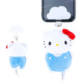 Sanrio 三麗鷗 絨毛玩偶手機扣環 (圓滾滾款) Kitty 布丁狗 大耳狗_1 Sanrio 三麗鷗 絨毛玩偶手機扣環 (圓滾滾款) Kitty 布丁狗 大耳狗_1