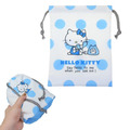 Sanrio 三麗鷗 尼龍束口袋 (復古水藍)_6 Sanrio 三麗鷗 尼龍束口袋 (復古水藍)_6