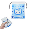 Sanrio 三麗鷗 尼龍束口袋 (復古水藍)_2 Sanrio 三麗鷗 尼龍束口袋 (復古水藍)_2