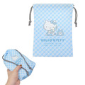 Sanrio 三麗鷗 尼龍束口袋 (復古水藍)_5 Sanrio 三麗鷗 尼龍束口袋 (復古水藍)_5