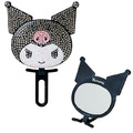 Sanrio 三麗鷗 水鑽造型手拿鏡 (大臉款) Kitty 酷洛米_2 Sanrio 三麗鷗 水鑽造型手拿鏡 (大臉款) Kitty 酷洛米_2